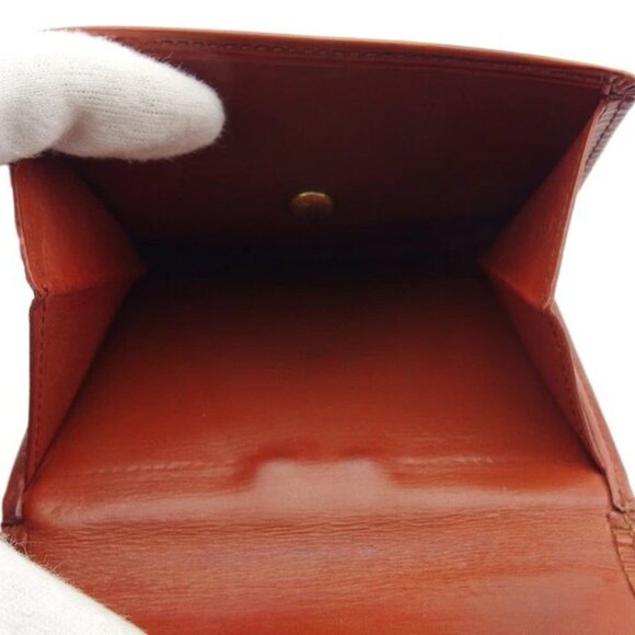 LOUIS VUITTON W Hook Wallet Epi Epi Leather Authentic Used - Picture 8 of 10